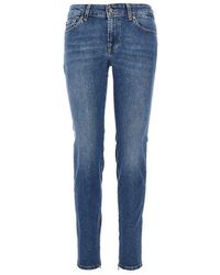 7 For All Mankind - Y2K Skinny Fit Jeans - Lyst