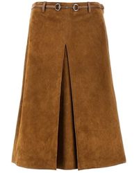 Gucci - Gonna Midi - Lyst