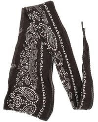Destin - Cashmere-Blend Scarf With Bandana Motif - Lyst
