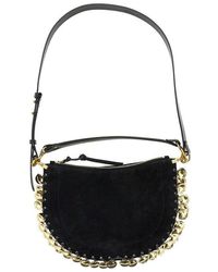 Isabel Marant - Suede Leather Oskan Soft Zip Bag - Lyst