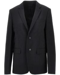 Fendi - Kid Mohair Jacket With Strap - Lyst