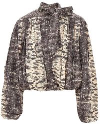 Isabel Marant - 'Loyra' Silk Blouse - Lyst