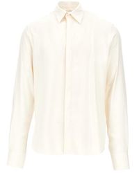 MARSĒM - Viscose Twill Shirt - Lyst