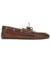 Miu Miu - Mocassini Da Barca - Lyst