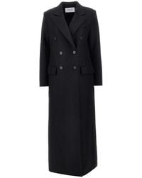 Harris Wharf London - Pressed Wool Coat - Lyst