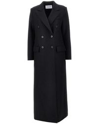 Harris Wharf London - Pressed Wool Coat - Lyst