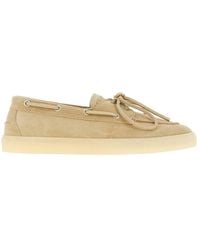 COPENHAGEN - Suede Leather Boat Shoes - Lyst