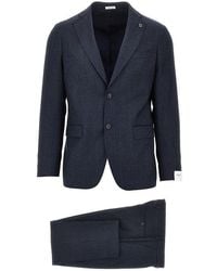 BRERAS Milano - Single-Breasted Wool Tailored Suit - Lyst
