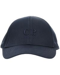 C.P. Company - Baseball Hat With Logo Embroidery Kids - Lyst