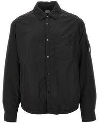 C.P. Company - Chrome-R Padded Shirt Jacket - Lyst