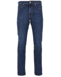 Incotex - Stretch Denim Slim Fit Jeans - Lyst