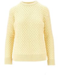 Bottega Veneta - Intrecciato Wool Sweater - Lyst