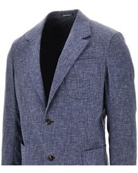 [高級] EMPORI ARMANI DAVID LINE 46 セットアップ エンポリオアルマーニ EMPORIO ARMANI スーツ 上下 セットアップ