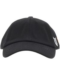 Maison Kitsuné - 'Double Fox Head' Patch Baseball Hat - Lyst