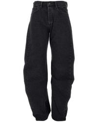 Agolde - Cotton Denim 'Spiral' Jeans - Lyst