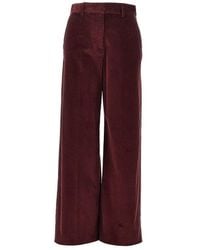 Weekend by Maxmara - Corduroy Pants - Lyst