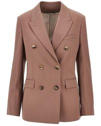 Golden Goose - 'Diva' Double-Breasted Blazer - Lyst