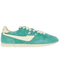 Autry - 'Windspin' Suede Leather Sneakers - Lyst