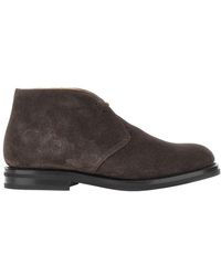 Church's - 'Ryder 3' Suede Leather High-Laced Boots - Lyst