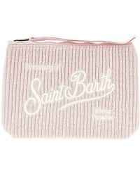 MC2 Saint Barth - 'Aline' Knitted Pouch - Lyst