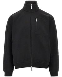 Herno - Laminar Full-Zip Cotton Sweatshirt - Lyst