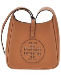 Tory Burch - 'Miller Swing' Grained Leather Crossbody Bag - Lyst