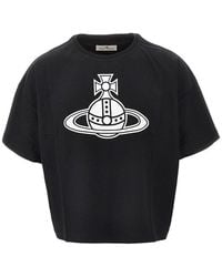 Vivienne Westwood - T-Shirt 'Paris Orb' Boxy Fit Uomo - Lyst