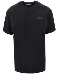Givenchy - Paris' Gros Grain Tape T-Shirt - Lyst