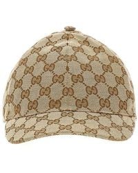 Gucci - Original Gg Fabric Baseball Hat Kids - Lyst
