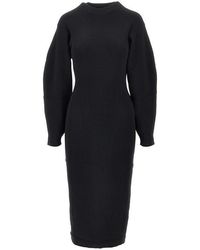 Loulou de Saison - 'Elena' Knitted Midi Dress - Lyst