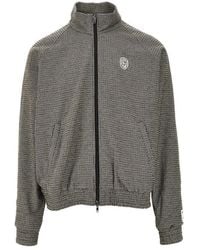 GALLERY DEPT. - Houndstooth Wool-Blend Track Jacket - Lyst