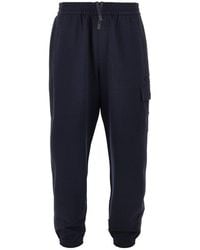 Emporio Armani - Travel Essential Piquet Jersey Cargo Pants - Lyst