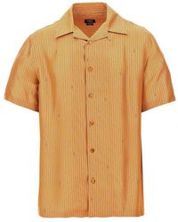 Fendi - Selleria Motif Silk Shirt - Lyst