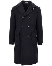 BRERAS Milano - Cashmere And Wool 'Tirana' Coat - Lyst