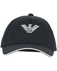 Emporio Armani - Logo Print Baseball Hat - Lyst