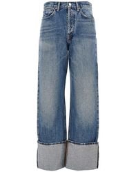 Agolde - Cotton Denim 'Liberty' Jeans - Lyst