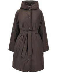 Weekend by Maxmara - Reversible Down Jacket With Belt - Lyst