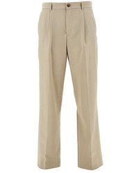 Les Deux - 'Reece' Mini Check Viscose-Blend Pants - Lyst