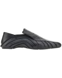 Gucci - Leather Slip-On Sneakers - Lyst