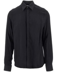 MARSĒM - Viscose Twill Shirt - Lyst