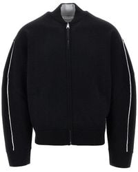 Givenchy - Couture Seam Wool-Blend Cardigan - Lyst
