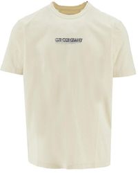 C.P. Company - Logo Embroidery T-Shirt - Lyst