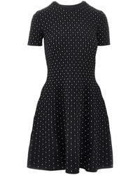 Emporio Armani - Ottoman Knitted Mini Dress - Lyst