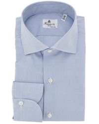 Finamore 1925 - 'Milano' Cotton Shirt - Lyst