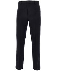 Emporio Armani - Wool And Cashmere-Blend Chino Pants - Lyst