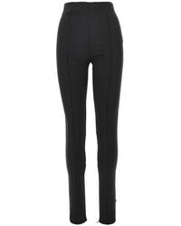 Pinko - Bistretch Fabric Skinny Pants - Lyst