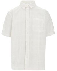 Les Deux - 'Charlie' Short-Sleeved Shirt - Lyst