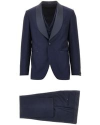 Tagliatore - Super 110's Wool Three-Piece Suit - Lyst