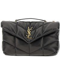 Saint Laurent - Quilted Nappa Puffer Toy Bag - Lyst