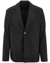 Séfr - 'Seydou' Single-Breasted Jacket - Lyst